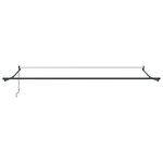 vidaXL Auvent rétractable anthracite et blanc 4x3 m tissu et aluminium