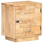 vidaXL Table de chevet 40x30x45 cm Bois de manguier solide