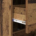 vidaXL Buffet Bois ancien 34 5 x 34 x 90 cm Bois d'ingénierie