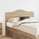 vidaXL Tête de lit Chêne Sonoma 135 cm Bois d'ingénierie