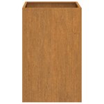 vidaXL Jardinière 42x38x75 cm acier corten
