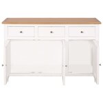 vidaXL Buffet 110x33 5x70 cm Bois de chêne massif