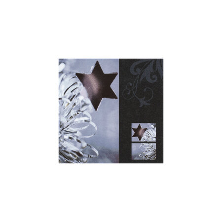 Serviettes starbright 33cm