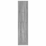 vidaXL Armoire apothicaire sonoma gris 40x41x174 5cm bois d'ingénierie