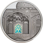 Monnaie TIFFANY ART Isfahan 5 Oz Argent 25$ Palau 2020
