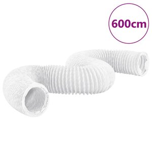 vidaXL Conduit d'échappement PVC 6 m Ø20 cm