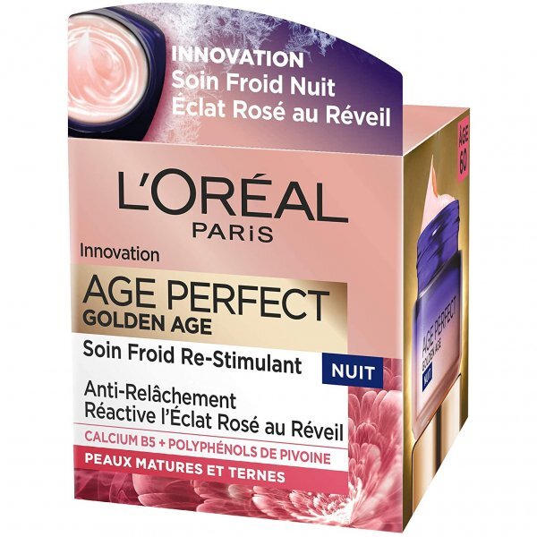 L'Oréal Paris - Soin Froid Re-Stimulant Nuit AGE PERFECT GOLDEN AGE - 50Ml