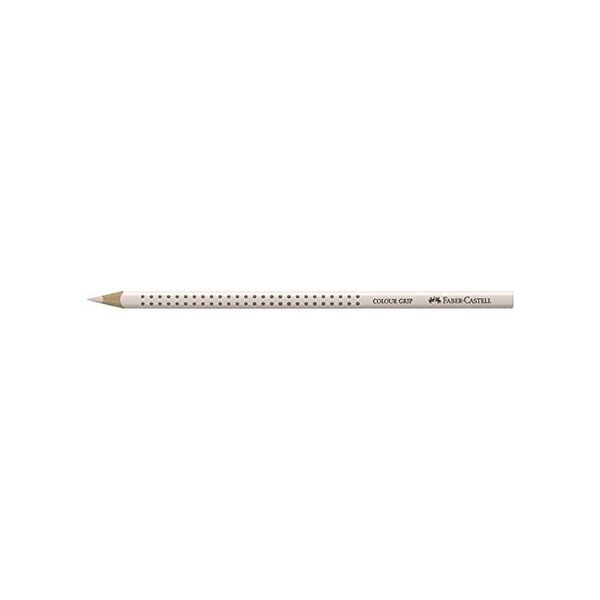 Crayon couleur COLOUR GRIP Mine 3 mm Blanc FABER-CASTELL