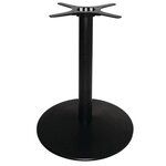 Pied de table fonte bolero pour plateaux ronds ou carrés - werzalit -  - fonte 550x550x720mm