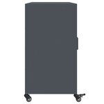 vidaXL Buffet anthracite 100 5x39x72 cm acier