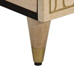 vidaXL Table de chevet 50x33x60 cm bois de manguier massif