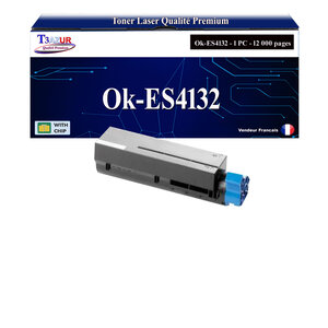 T3AZUR - Toner compatible avec Oki Executive ES4132  ES4192  ES5112  ES5162