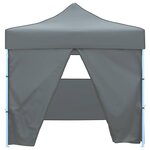 vidaXL Tente de fête Anthracite 291 x 291 x 315 cm Tissu Oxford