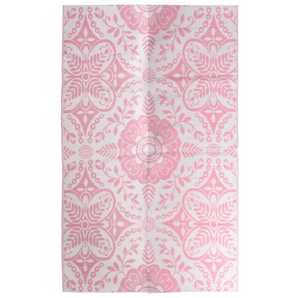 vidaXL Tapis d'extérieur ARAKIL rose 160x230 cm PP