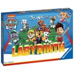 Pat'patrouille labyrinthe jr - ravensburger - jeu de société enfants - chasse au trésor dans un labyrinthe en mouvement - des 4 ans