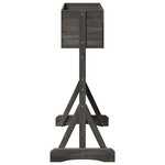 vidaXL Trellis de jardin vertical Gris 48 x 30 x 70 5 cm