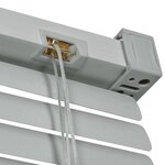 Vidaxl store aluminium 60 x 220 cm argenté