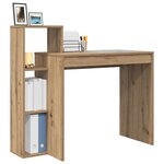 vidaXL Bureau Chêne artisanal 100 x 40 x 90 cm Bois d'ingénierie
