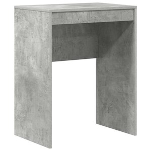 vidaXL Bureau Gris béton 60 x 40 x 76 cm