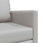 vidaXL Canapé-Lit 60cm Gris nuage tissu