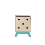 Meuble de rangement NABOSKY turquoise 1x1