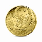 Signes astros - Scorpion Monnaie de 5€ 1/2g or