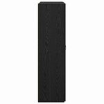 vidaXL Cabinet de Bureau Chêne noir 60 x 32 x 115 cm Bois d'ingénierie