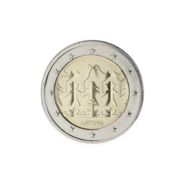Lituanie 2018 - 2 euro commémorative danse