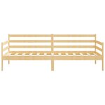 vidaXL Lit de jour sans matelas bois de pin massif 90x200 cm