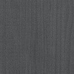 Vidaxl table de chevet gris 40x30 5x35 5 cm bois de pin solide