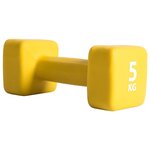 Pure2Improve Haltère 5 kg Néoprène Jaune