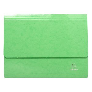 Chemise poche iderama 24 x 35 x 3 cm - fabriquée en france - vert anis