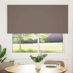 vidaXL Store enrouleur occultant café 160x175cm largeur du tissu