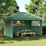 vidaXL Tente de fête Vert 292 x 440 x 315 cm Tissu Oxford