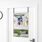 vidaXL Miroir de porte Doré 50x80 cm Verre et aluminium