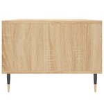 vidaXL Table basse Chêne sonoma 90x50x36 5 cm Bois d'ingénierie