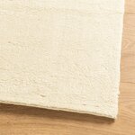 vidaXL Tapis HUARTE à poils courts doux et lavable crème 140x200 cm