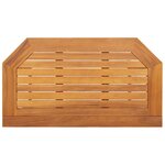 vidaXL Table de bistro 90x50x75 cm Bois d'acacia massif