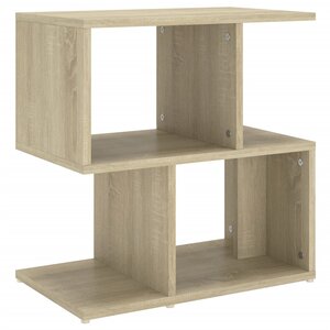 vidaXL Table de chevet chêne sonoma 50x30x51 5 cm bois d'ingénierie
