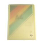 Protège-documents En Polypropylène Semi Rigide Chromaline Pastel 80 Vues - A4 - Jaune - X 10 - Exacompta