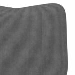 vidaXL fauteuil Gris foncé 63 x 67 x 94 cm Tissu Sherpa