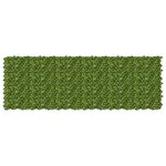 vidaXL Écran de balcon avec feuilles Vert et jaune 300 x 100 cm
