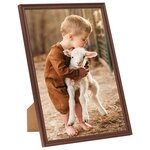 vidaXL Collage de cadres photo 5Pièces au mur table Marron 59 4x84 cm MDF