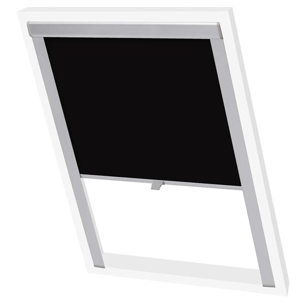 vidaXL Store occultant roulant Noir SK06