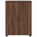 vidaXL Cabinet de salle de bain Chêne marron 60 x 35 x 80 cm