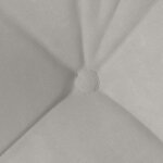 vidaXL Coussins de siège 4 Pièces Gris clair 45 x 45 cm