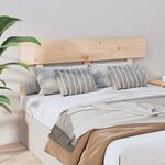 vidaXL Tête de lit 138x3x81 cm Bois massif de pin