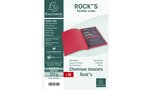 Paquet de 10 chemises ROCK''S 220 - 24x32cm x 10 EXACOMPTA