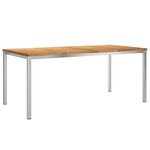 vidaXL Ensemble de salle à manger pour jardin 7 Pièces