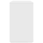 vidaXL Buffet Blanc 120 x 41 x 75 cm Bois d'ingénierie